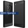 Чехол для телефона Sony Xperia L1 Углеродный противоударный чехол для SONY Xperia l1 Полная защитная задняя крышка Coque Fundas