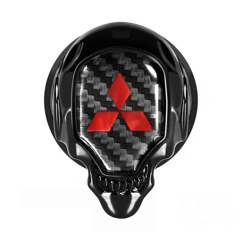 Car Engine Ignition Switch Button Cover Sticker for Mitsubishi Lancer 9 10 ASX L200 Colt Pajero Outlander Eclipse Accessories