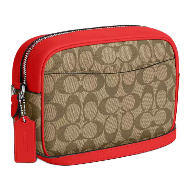 Coach Сумка через плечо с отделкой Signature Canvas Цветовая отделка CR135-SVUC3