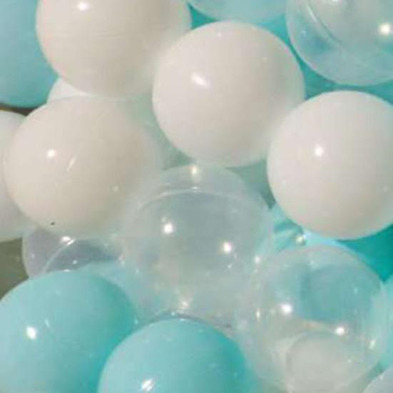 100 шт. Шарики для сухого бассейна Утолщенные Экологичные Гладкие Многоразовые Устойчивые к укусам Практические навыки