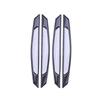 VORCOOL Car Door Guard, 4 Pieces, Car Stickers, Door Protector, Door Mall, Anti-Collision, Door