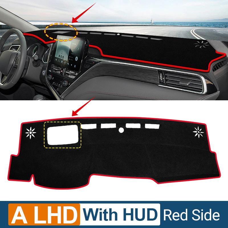 Автомобильные аксессуары для Toyota Camry 70 XV70 Hybrid 2022 2023 2024, крышка приборной панели, избегайте света, коврик, анти-УФ-ковер, нескользящий