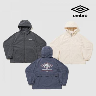 Umbro Серая ветровка с капюшоном для стирки Ur124cjk21
