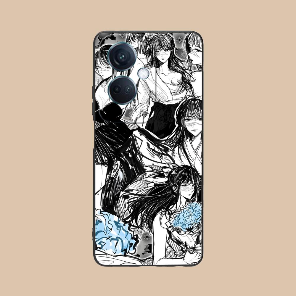 JJK Utahime Iori Матовый ТПУ Чехол для Мобильного Телефона для OPPO Find X9 X8 X7 X6 X5 X3 X2 Plus s Pro Ultra Lite Цветная Печать Обложка