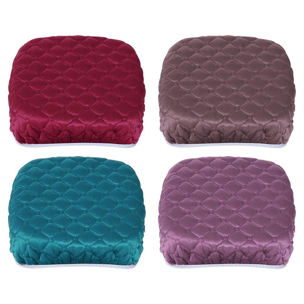 Thickening Square Stool Covers Elastic Chair Cover Linen Fabric Bar Counter Cover  Universal