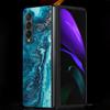 Zfold4 Красочный мраморный чехол для Samsung Galaxy Z Fold3 5G Жесткий пластиковый тонкий чехол Ультратонкий чехол для телефона Galaxy Z Fold 3