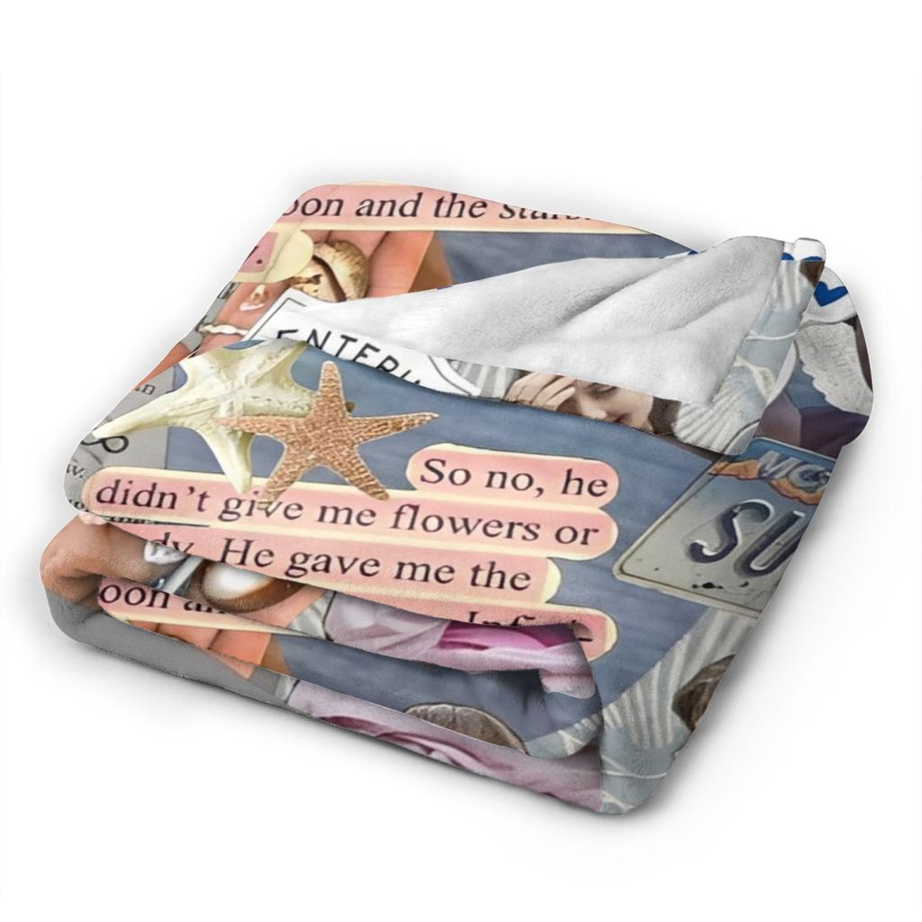 The Summer I Turned Pretty Team Conrad Blankets Fleece  Super Soft Throw Blankets for Home Couch Bed Rug