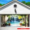 1 piece, spring themed large garage door banner, suitable for decorating the main entrance and indoor and outdoor festiv