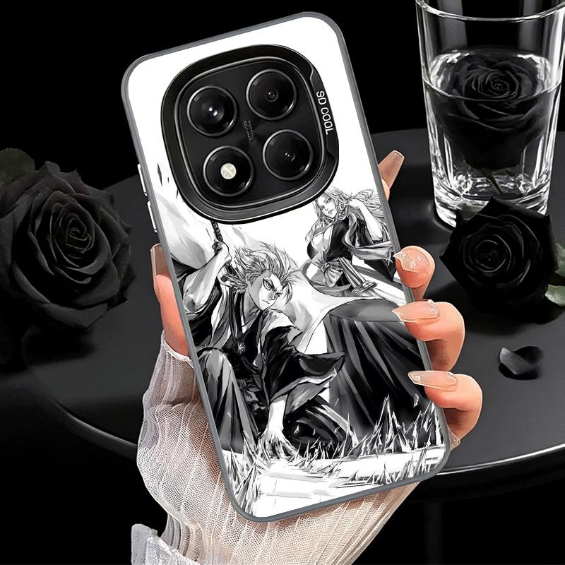 Bleach Hitsugaya Toushirou Soft Phone Case for Xiaomi Redmi Note 13 14 15 Pro Plus 12S 12 11S 11 11T 10S 10 Shockproof Cover Bac