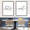 Custom Frameless Wall Art, Art Kitchen Painting Wall Decor, Canvas Wall Art Decoration Printed Painting Room Decoration