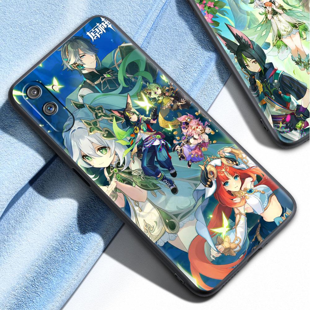 Мягкий чехол для Oppo Realme 8 C21Y C21 GT Neo 2 Pro 3 7 9 Pro 8i 6 C11 9i C35 C15 Master C12 C3, чехол для телефона Genshin Impact Funda