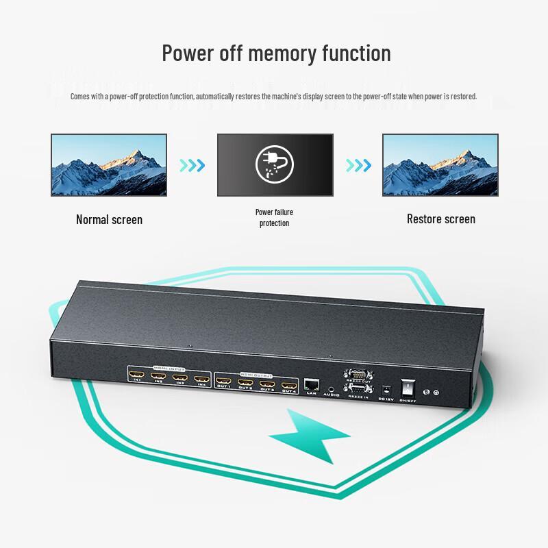 MT-VIKI 4x4 HDMI 4K Matrix Switcher