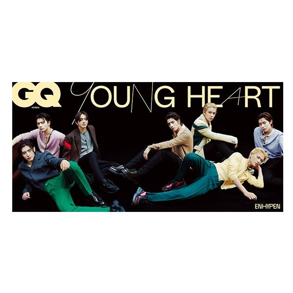 2023.8 ОБЛОЖКА GQ KOREA ENHYPEN 3TYPE