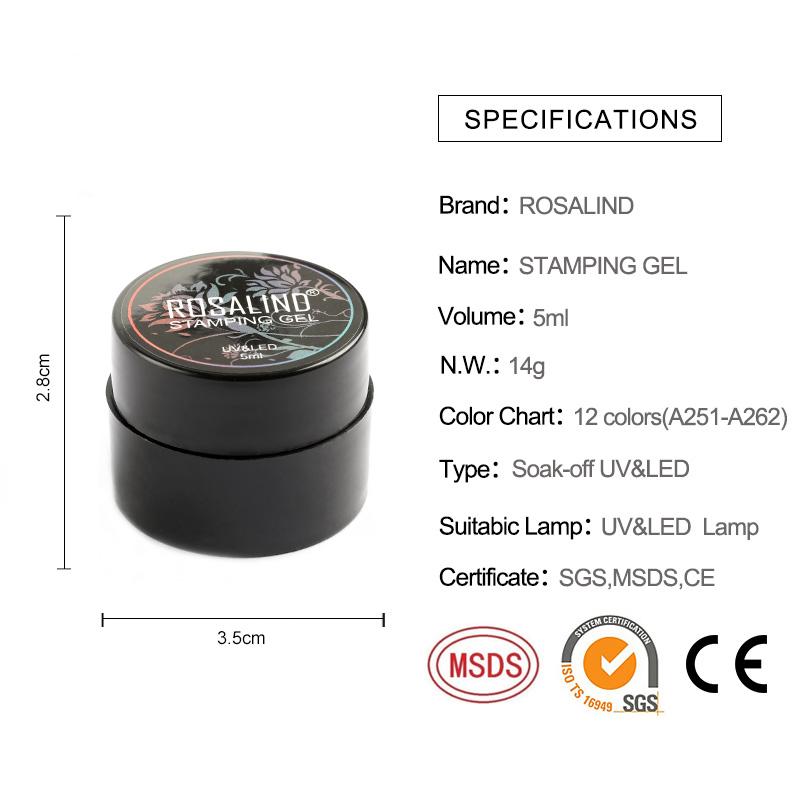 Набор Гель-лак ROSALIND