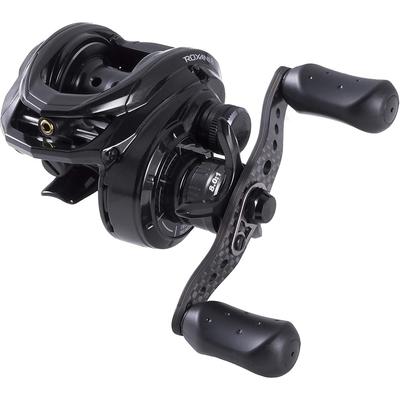 Катушка Abu Garcia Roxani8-L Леворукая для ловли басса, мультипликаторная, с карбоновой ручкой, совместима с соленой водой