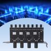 Концентратор вентиляторов охлаждения CPU с адаптером SATA/4-контактный, 8-канальный концентратор вентиляторов для ПК, концентратор с 4 ручками PWM, регулятор скорости вентилятора охлаждения для ПК
