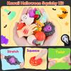 Мягкие игрушки Mochi с тыквой на Хэллоуин, ведро для сладостей или гадостей, череп летучей мыши, сломанная рука, сжимаемая игрушка, украшения на Хэллоуин