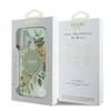 Guess Guhmp16Mhfwbdcen Iphone 16 Plus6.7 Zielony/Green Hardcase Iml Flower & Tonal Circle Magsafe