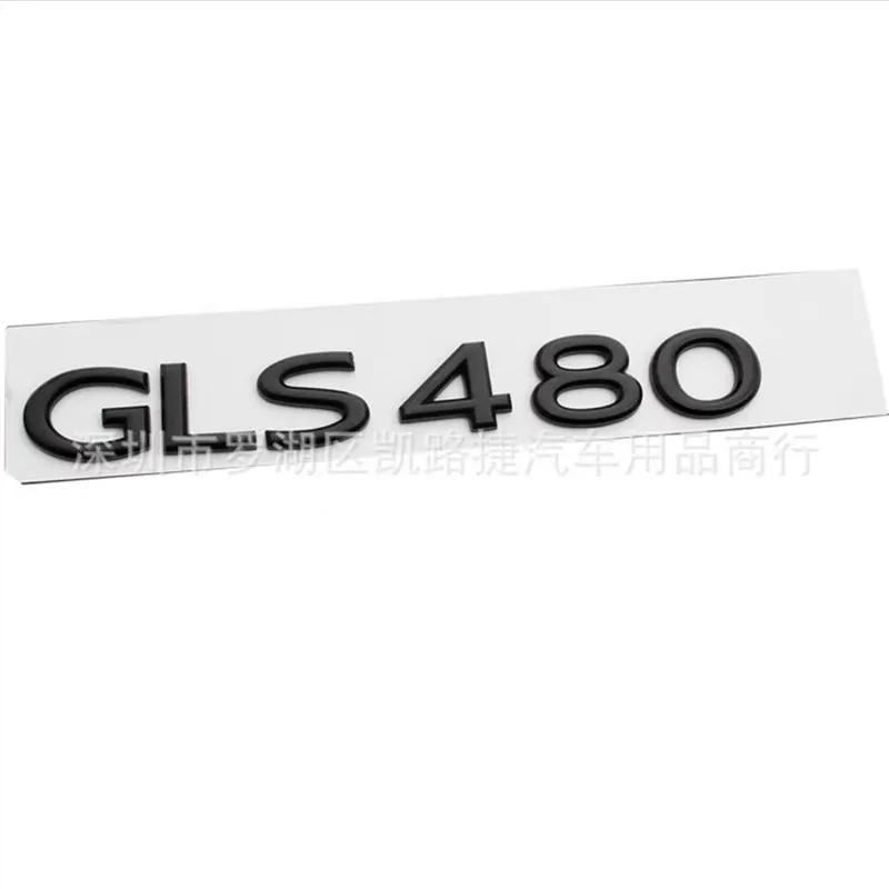 Car Trunk Letters Logo Chrome Decals Emblem Badge Sticker For Benz Maybach S480 S580 S600 S680 GLS480 GLS580 GLS600 GLS680 bfu1