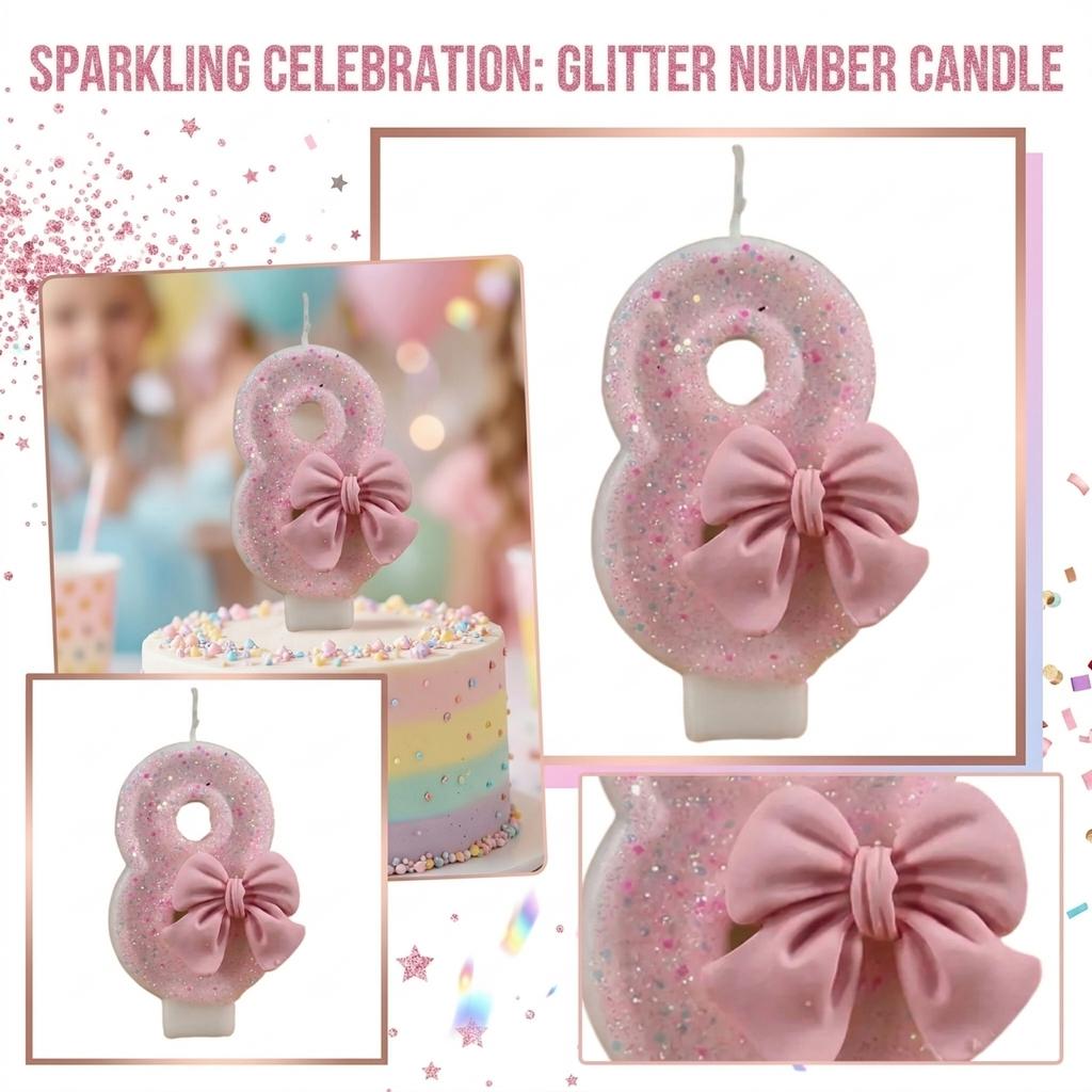 Fashion Cartoon Creative Birthday Candles Party Digital Candles