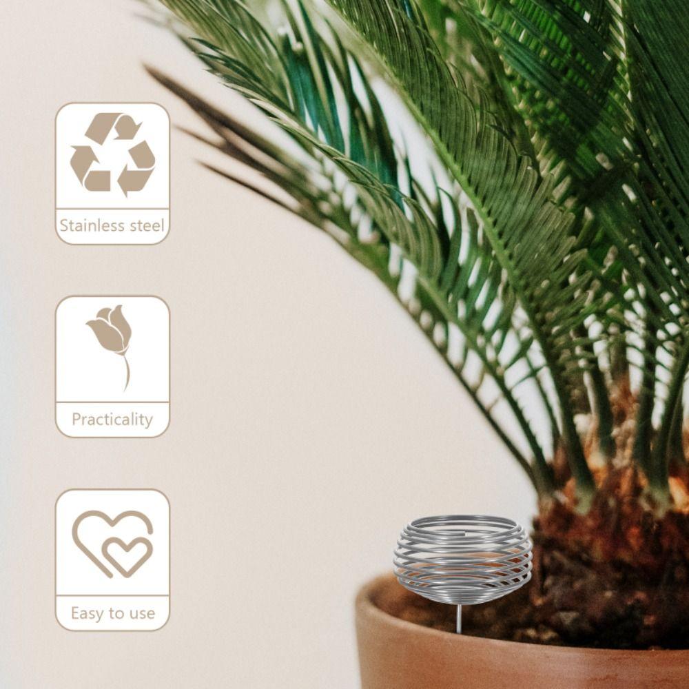 10 шт. Садовые корзины для удобрения из нержавеющей стали, корзины для удобрения растений для цветущих растений