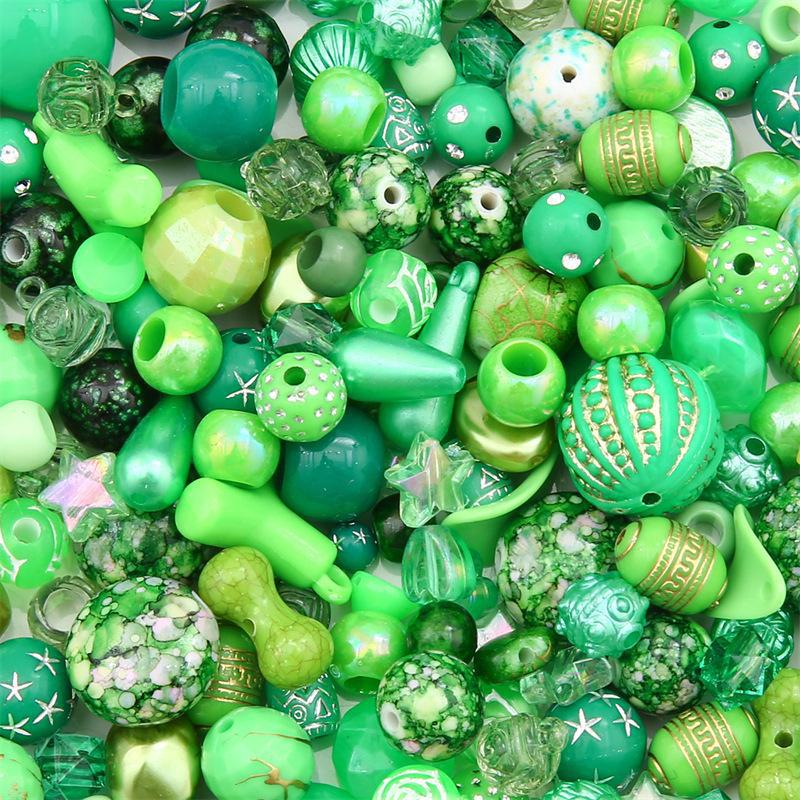 Барокко Акриловые Бусины DIY Слепая Коробка: Винтажные ожерелья и подвески ручной работы