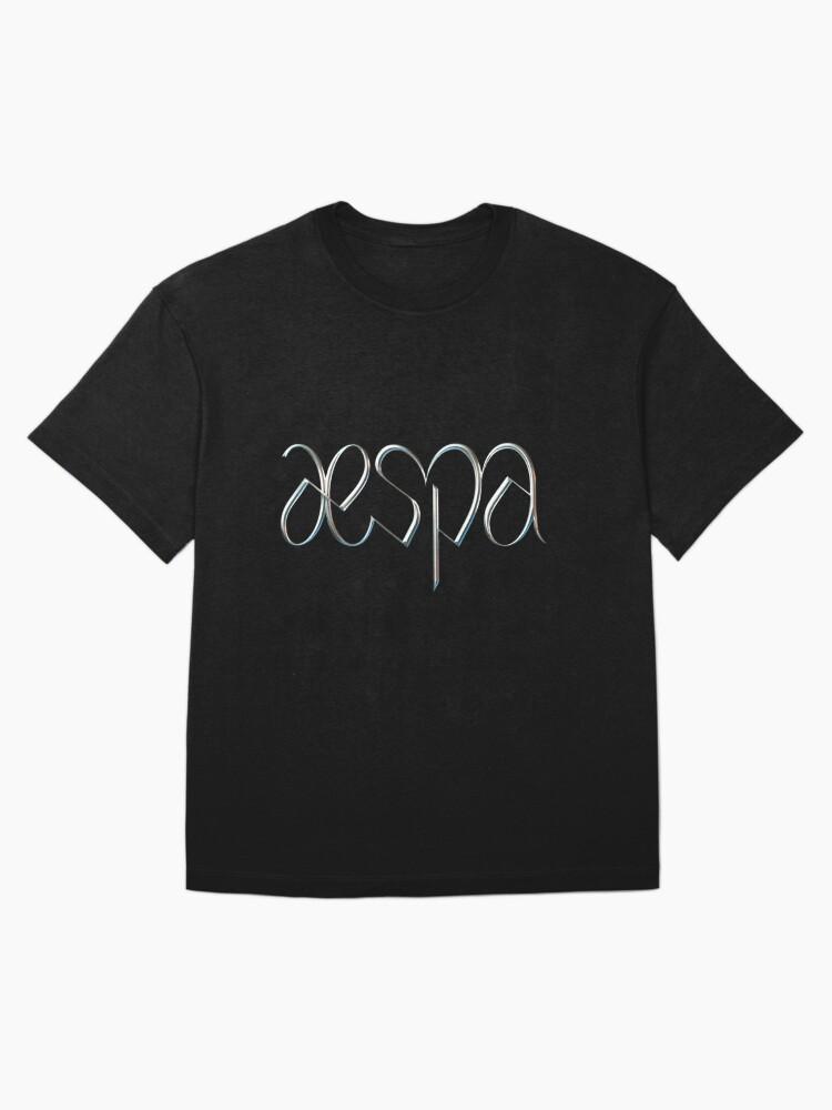 Aespa Logo Oversized T-Shirt