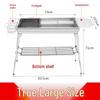 Large Portable Stainless Steel Charcoal BBQ Grill - Outdoor Folding Patio Oven