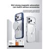 Applicable To Apple 17promax Mobile Phone Case, New Transparent Iphone15pro Magnetic Protective Case 16e Anti-drop Case