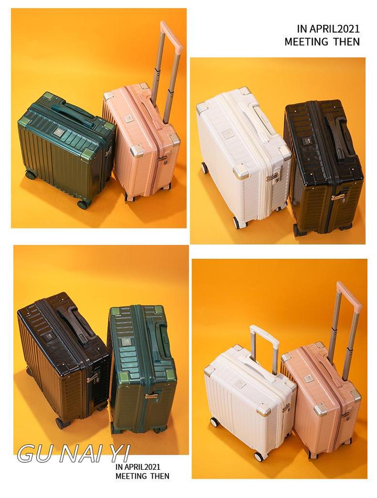 Легкий мини-чемодан на колесиках с кодовым замком, 18-20 дюймов - Идеально подходит для студентов и детей.