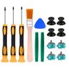15pcs 3D Analog Joystick Replace Kit Professional Game Controller Disassembly Kit for Game