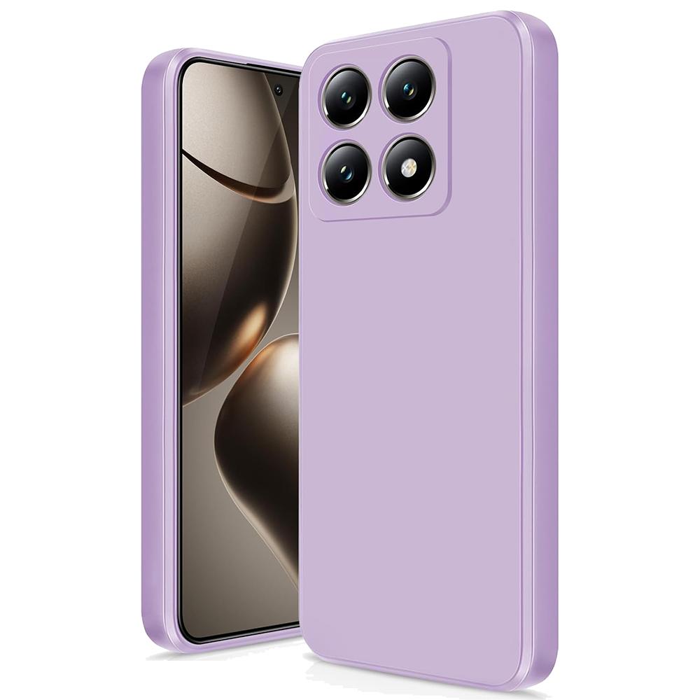 Роскошный квадратный мягкий силиконовый чехол для Xiaomi Mi 15 14 14T 13 13T 12 12T 12X 12S Pro Lite Ultra Матовый Чехол Конфетного Цвета Ударопрочный