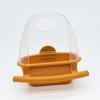 Parakeet Food Dispenser No Mess Plastic Parrot Feeder with Perch Cage Accessories for Small Bird Cockatiel Finch