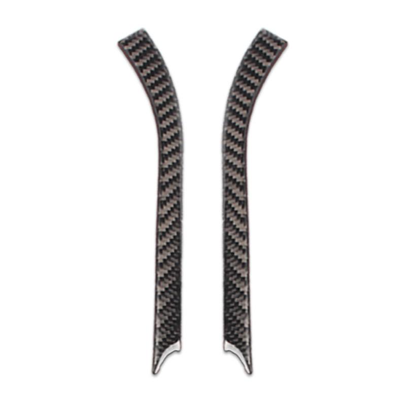 Углеродное волокно, панель управления окном автомобиля, декоративная рамка, крышка для Ford Mustang 2015 2016 2017 2018, Стайлинг автомобиля