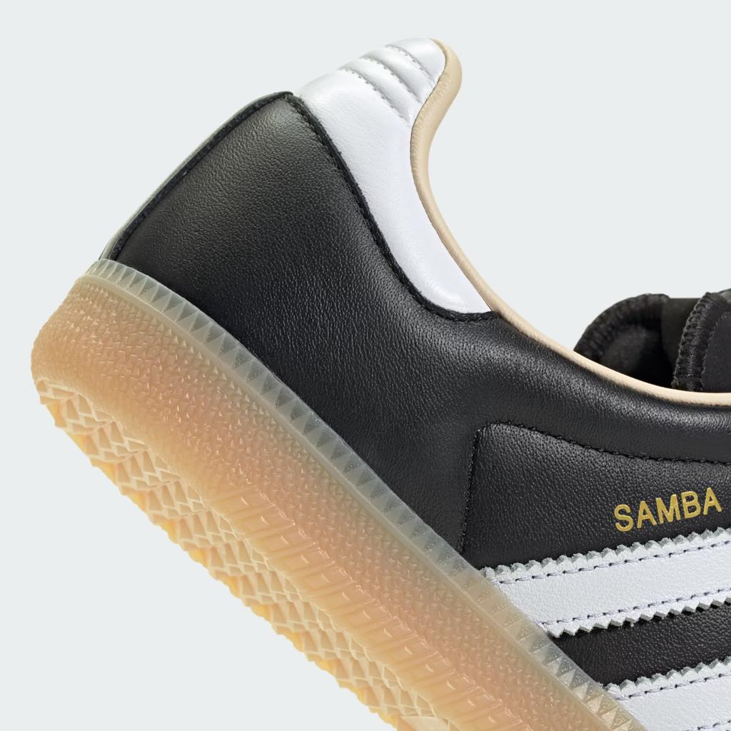 JS3832 adidas Originals Samba OG Черный Core Белый Cloud Белый Резина (Мужской)
