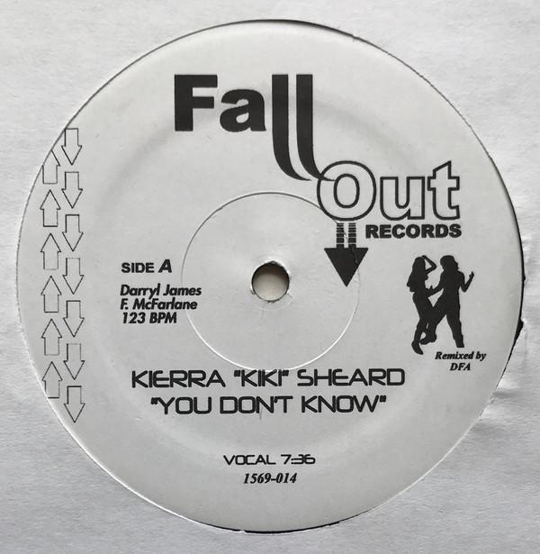 12-дюймовая пластинка KIERRA SHEARD - You Don't Know 1569014 Fall Out Record 2005 США Танцевальная и электронная музыка Б/у