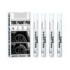 4Pieces White Tire Paint Pen White Paint Pen Waterproof Tire Pen For Car Tire Lettering