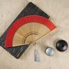 Ancient Style Bamboo Fan Chinese Style Female Folding Fan Dance Fan Summer Portable Small Fan Vintage Hollow Antiquity Fans