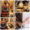 Robotime Rolife DIY Dollhouse Book Nook Time Travel 3D Wooden Puzzle Booknook for Bookshelf Insert Decor - TGB04