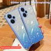 KEYSION Роскошный чехол-бампер с блестками для Xiaomi POCO F5, прозрачный, мягкий ТПУ, противоударная задняя крышка для POCO F5 Pro