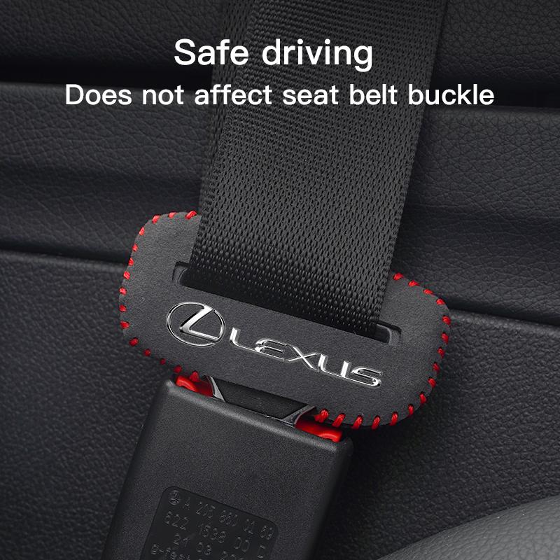 Car Seat Safety Belt Buckle Plug Protector For Lexus Fsport RX330 IS250 Ct200h ES300h RX350 IS300h NX300h RX400h ES350 GS300 UX E04
