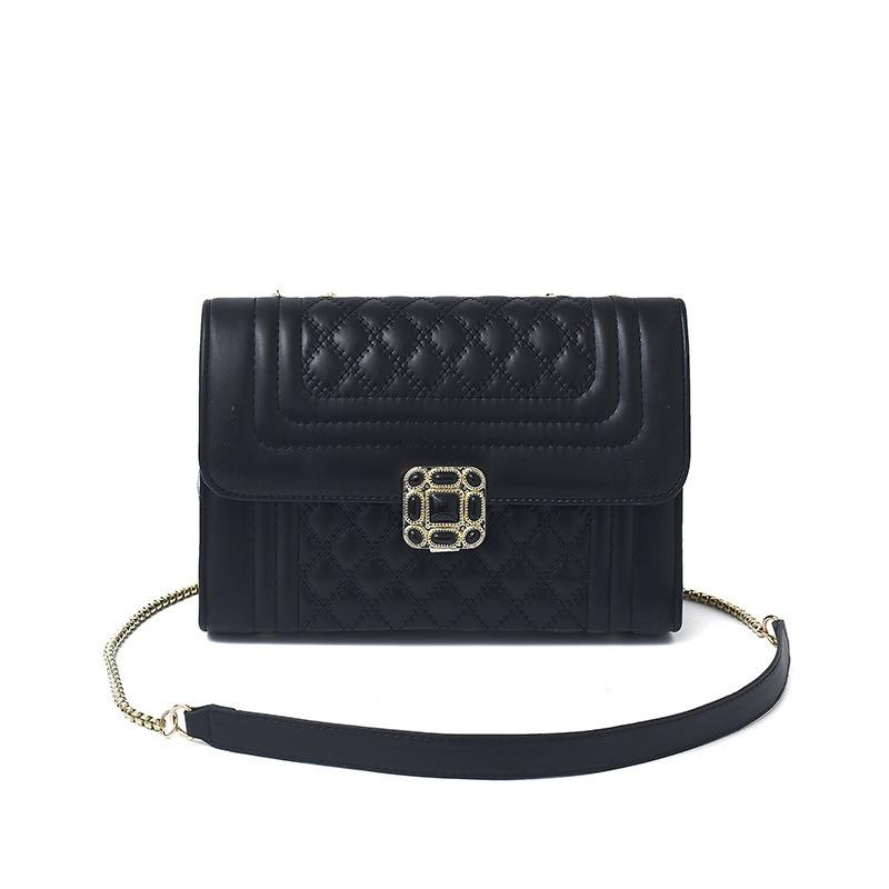 Женская сумка-мессенджер новая высококлассная универсальная сумка на плечо с ромбовидной цепочкой, трендовая сумка в стиле легкой роскоши