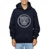 Boys Black Panther Distressed Icon Hoodie