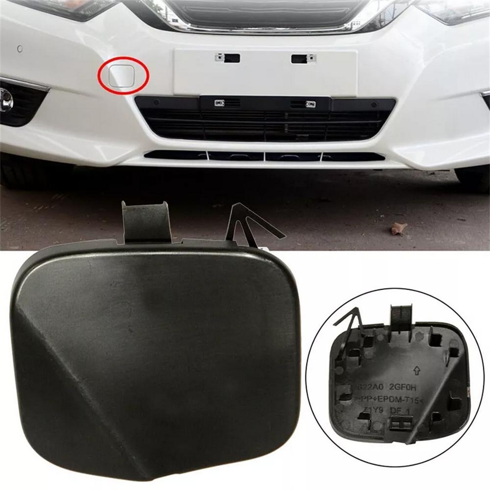 1Piece X Tow Hook Cap For Nissan Altima 2016-2018 622A0-2GF0H Front Bumper