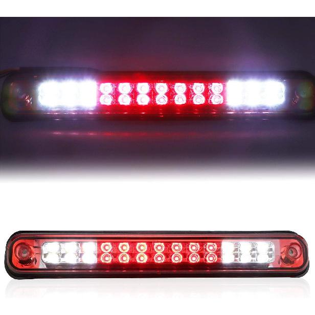 Tresound Третий стоп-сигнал для 1988-1999 Chevy/GMC C1500 C2500 K1500 K2500 Silverado Blazer Светодиодный фонарь для груза Верхний стоп-сигнал (Хромированный корпус