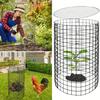 Проволочный защитный колпак для растений со съемной проволочной сеткой, клетка для растений
