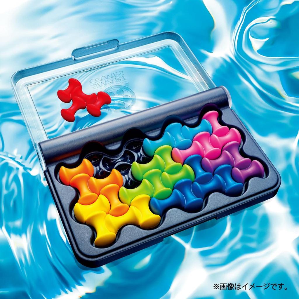 KAWADA IQ Wave Brain Teaser Puzzle SG 492 JP 120 Challenges Logic Game for Kids and Adults Age 6+