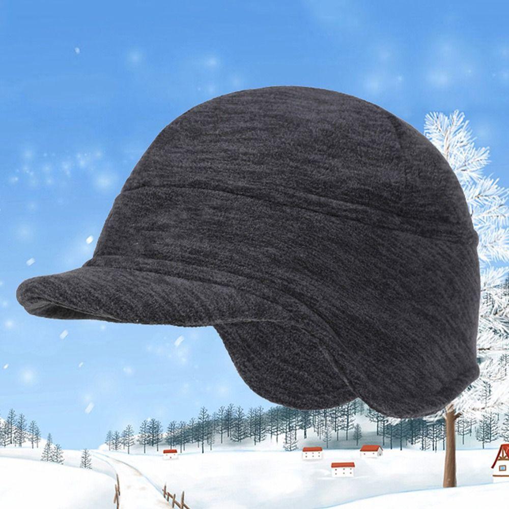 Outdoor Cycling Ski Windproof Fleece Ear Protector Hat Earmuffs Hat Ear Cover Cap Beanies Hat