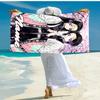Personalized customized proof beach towel with Demon Slayer character theme  pattern - soft, absorbent, quick-drying, perfect swimming, camping&bathin