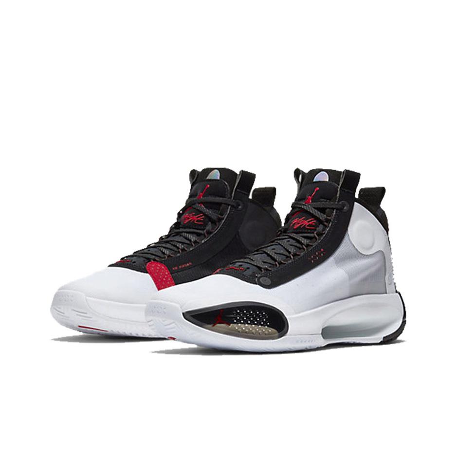 Мужские кроссовки Air Jordan 34 PF Chicago белые университетские красные черные BQ3381-100